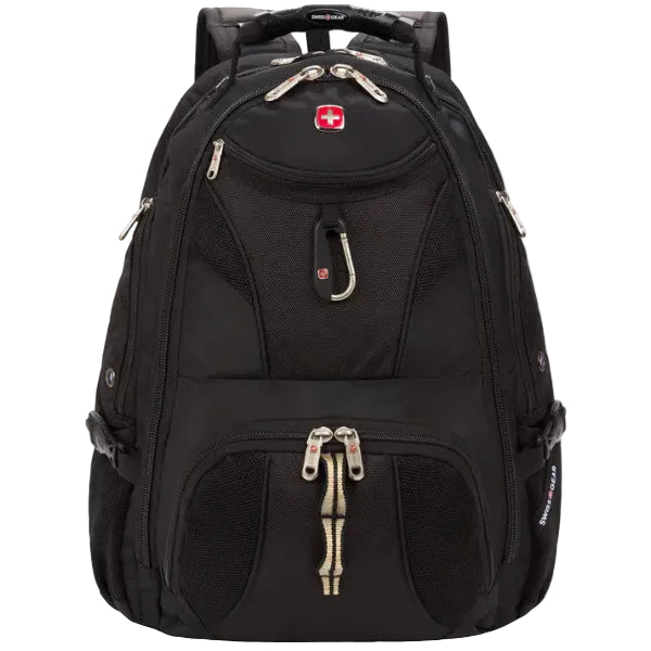 Swiss Gear Backpacks Black Swiss Gear The 1900 ScanSmart Laptop Backpack