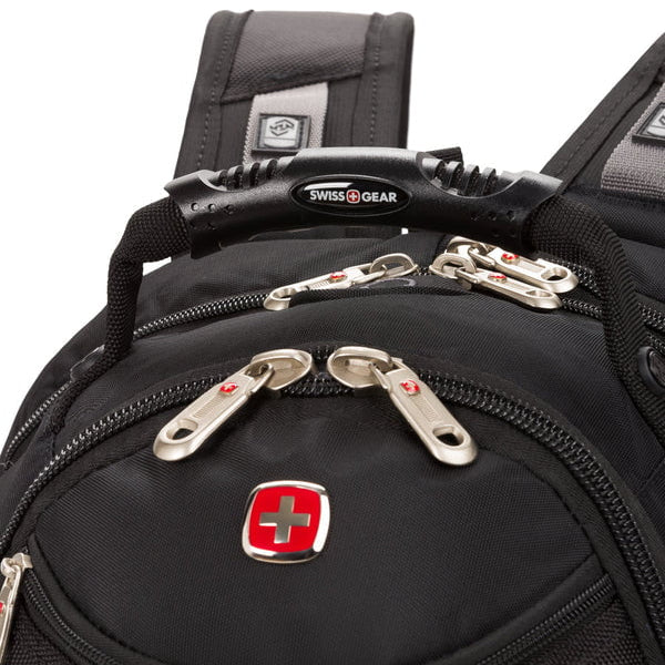 Swiss Gear Backpacks Black Swiss Gear The 1900 ScanSmart Laptop Backpack