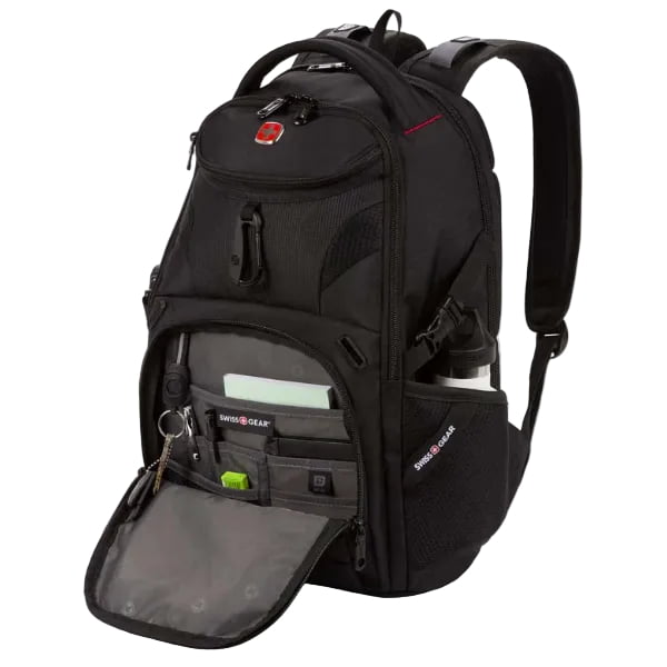 Swiss Gear Backpacks Black Swiss Gear The Mini 1900 ScanSmart Laptop Backpack