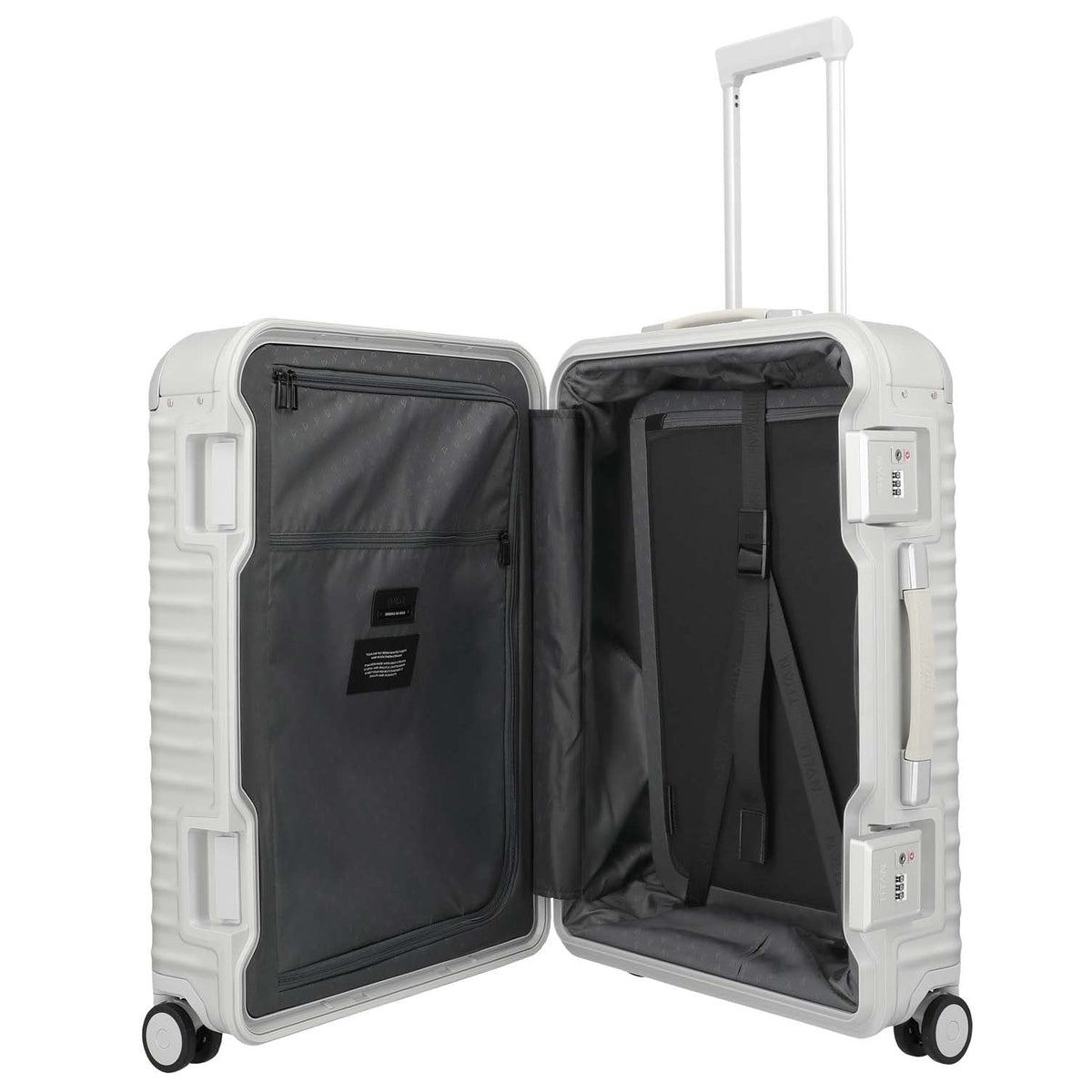 Titan Luggage Silver Titan ETERNITY Trolley M+ Medium Luggage