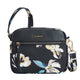 Travelon Cross-Body Bag Midnight Floral Travelon Anti-Theft Addison Small Crossbody