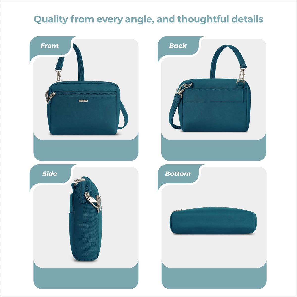 Travelon Cross-Body Bag Travelon Anti-Theft Classic Convertible Crossbody & Waist Pack