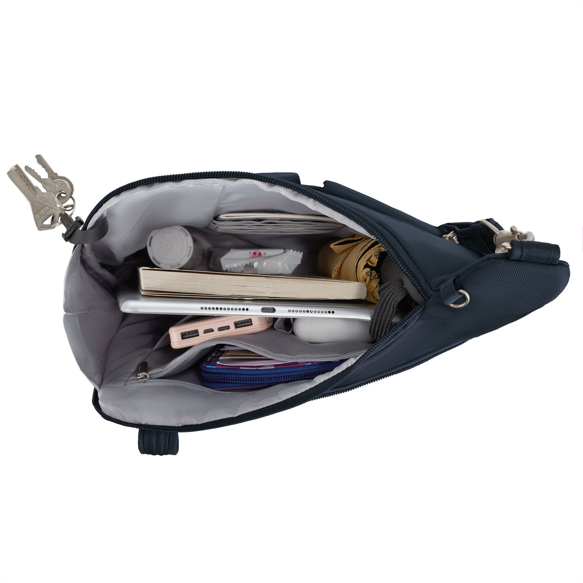 Travelon Cross-Body Bag Travelon Anti-Theft Classic Crossbody Bag (RFID Blocking)