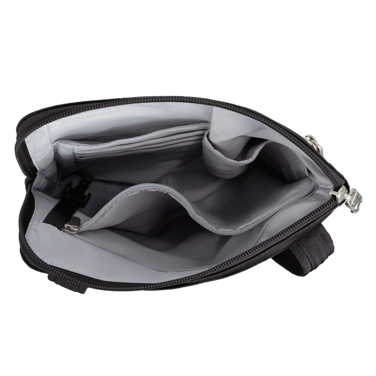 Travelon Cross-Body Bag Travelon Anti-Theft Classic Slim Double Zip Crossbody
