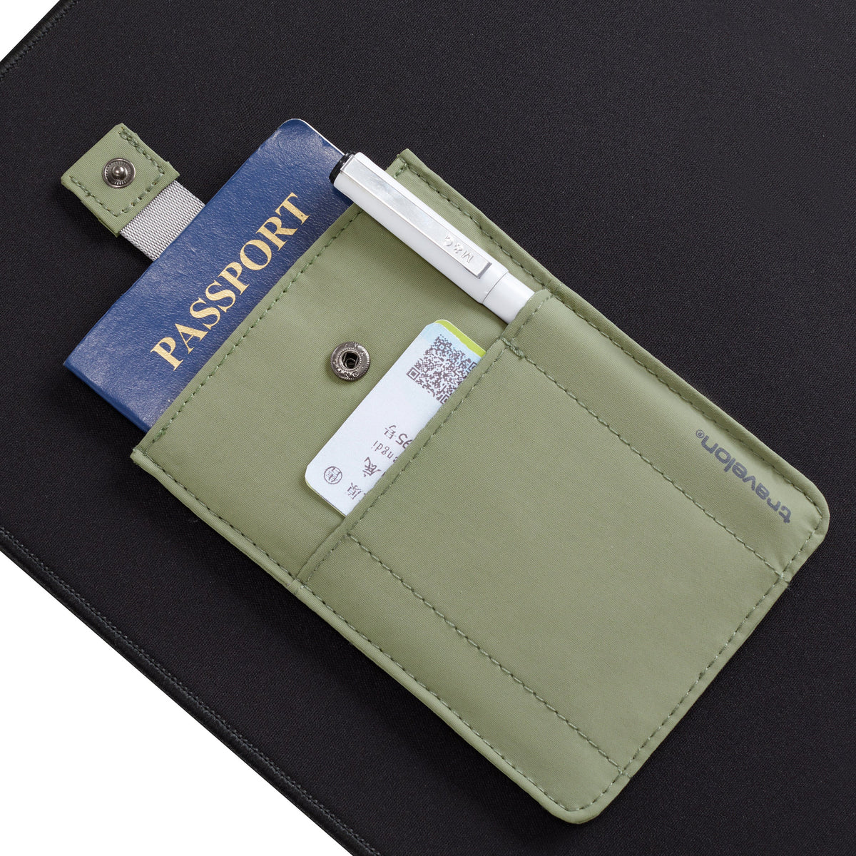 Travelon Passport Case Travelon RFID Blocking Pull-Up Passport Holder