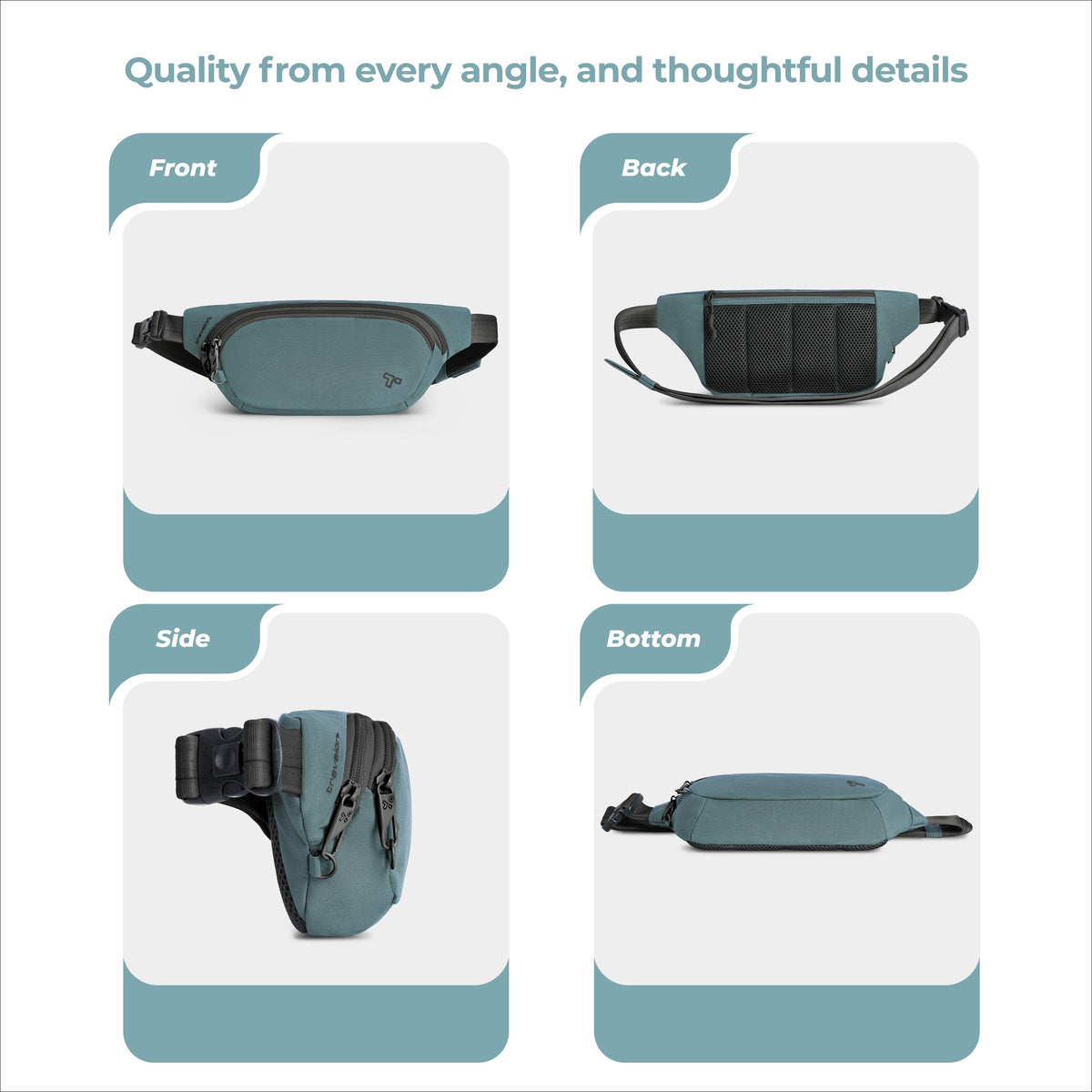 Travelon Waist Pouches Travelon The Voyages Anti-Theft Waist Pack