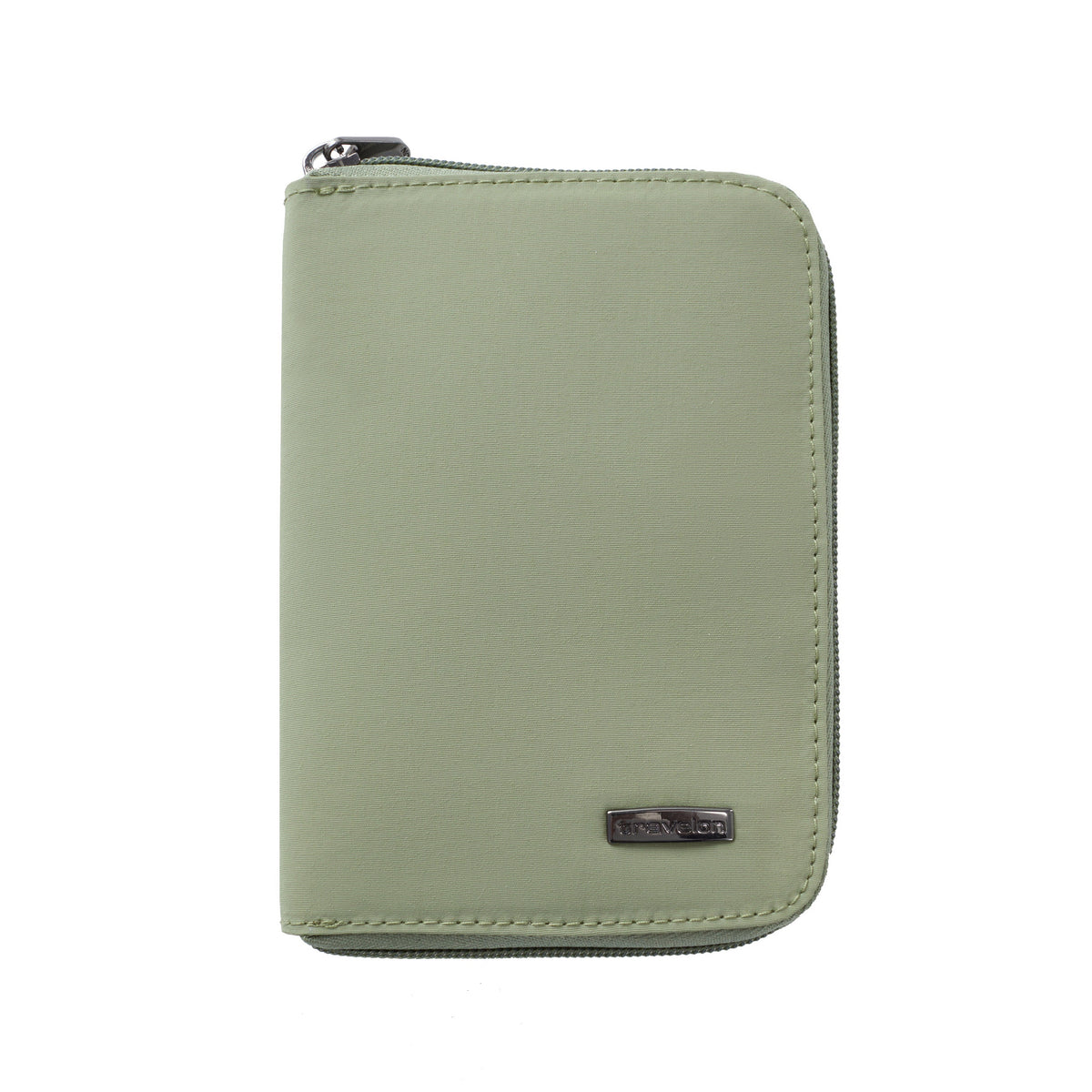 Travelon Wallets Moss Travelon RFID Blocking Passport Zip Wallet
