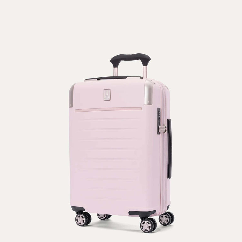 Travelpro Luggage Powder Pink Travelpro Platinum Elite Hardside Spinner Compact Carry-On Luggage