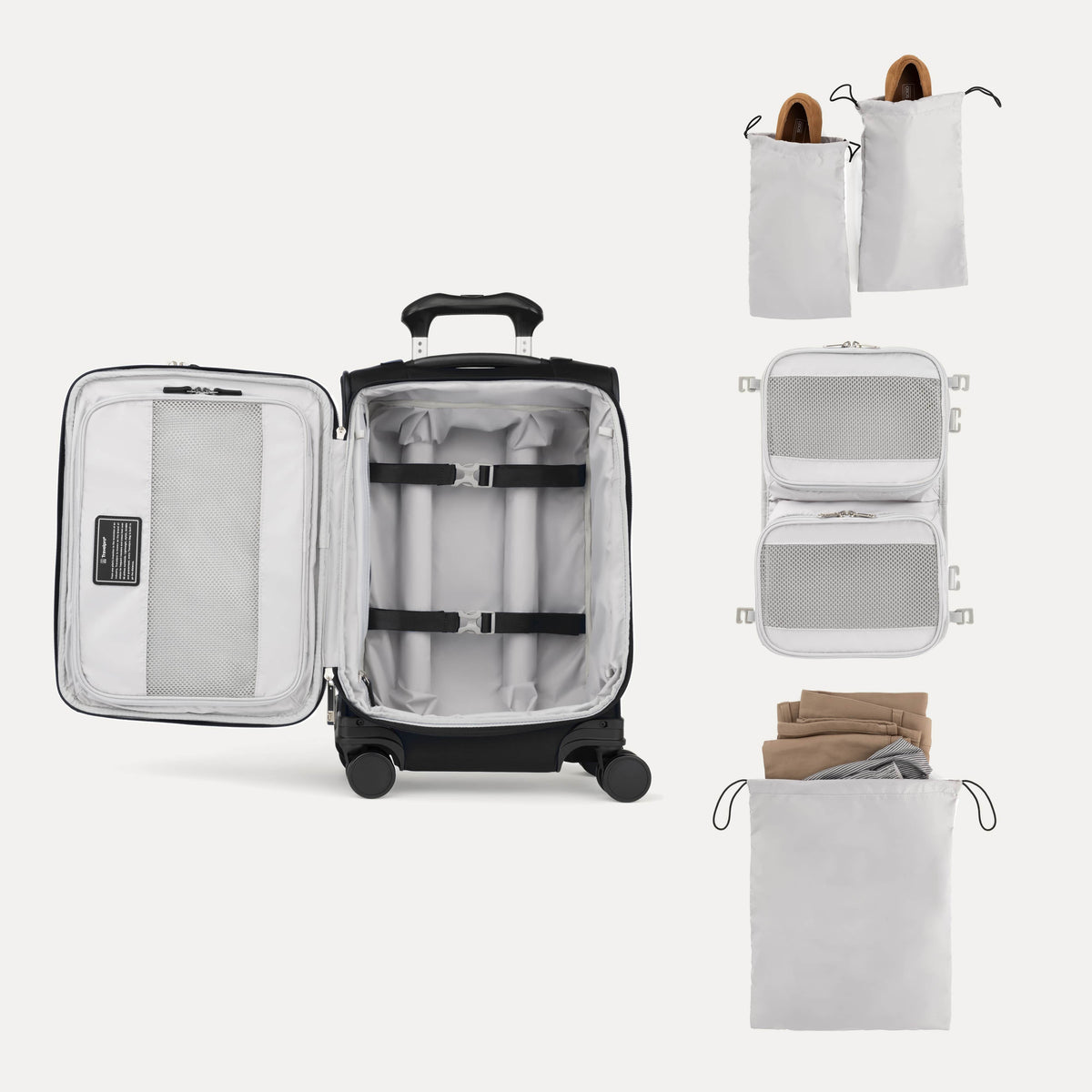 Travelpro Luggage Travelpro VersaPack+ Compact Carry-On Spinner Luggage