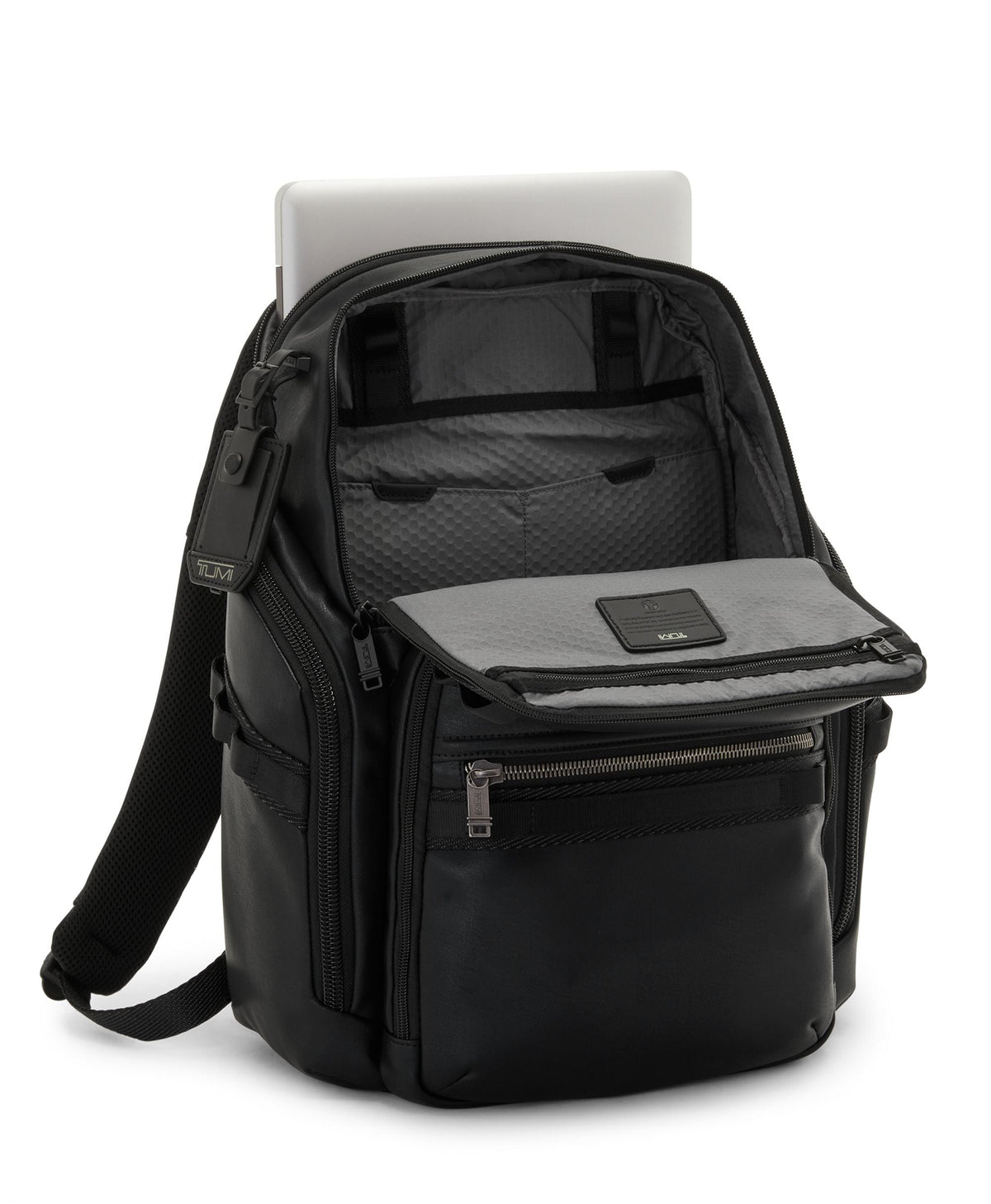 Tumi Backpacks Black Tumi Alpha Bravo Search Backpack - Leather