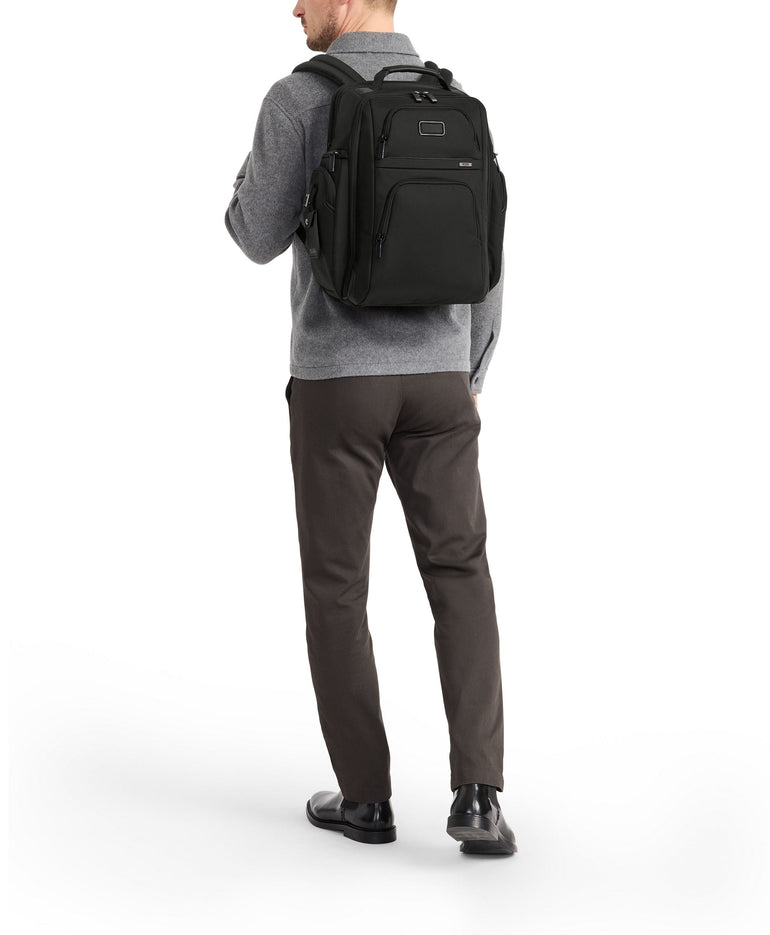 Tumi Backpacks Grey Alloy Tumi Alpha TUMI Brief Pack - Grey Alloy