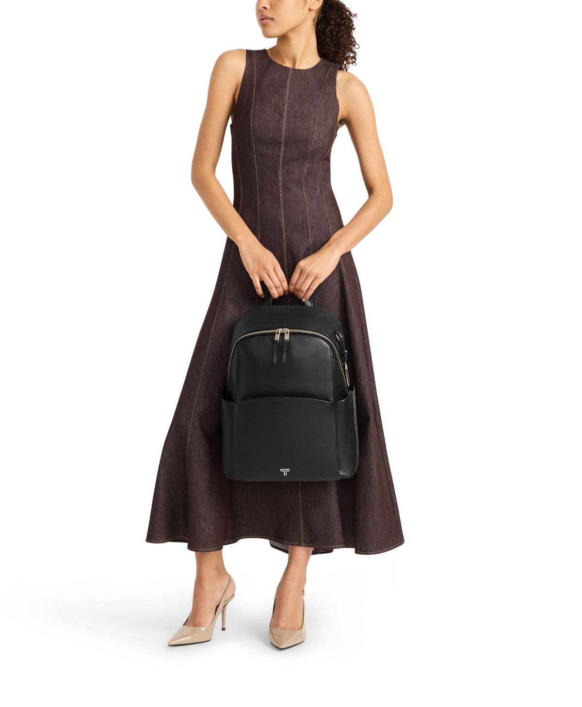 Tumi Backpacks Tumi Voyageur Leather Raina Large Backpack