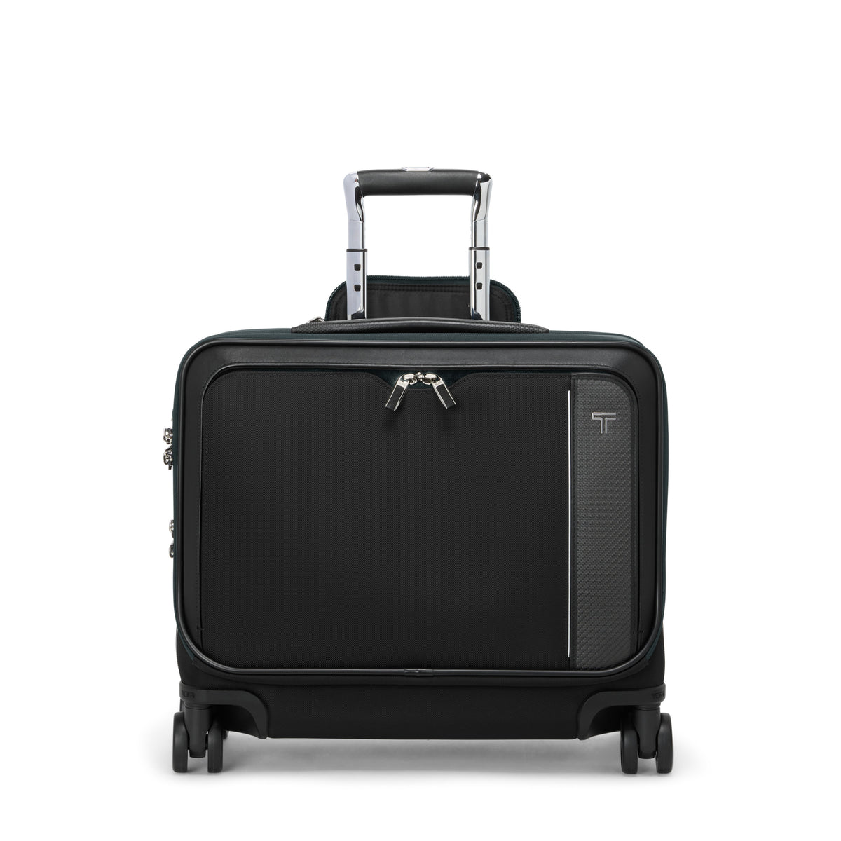 Tumi BRIEFCASES ON WHEELS Black Tumi Arrivé Compact Front Pocket Carry-On Luggage