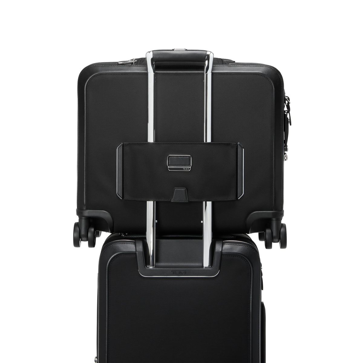 Tumi BRIEFCASES ON WHEELS Black Tumi Arrivé Compact Front Pocket Carry-On Luggage