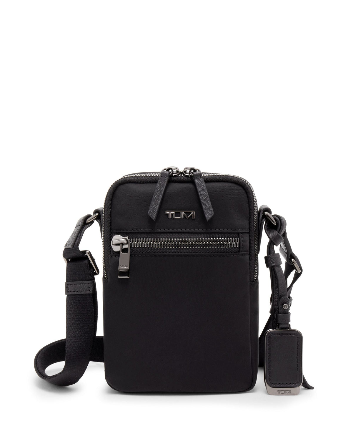 Tumi Cross-Body Bag Black/Gunmetal Tumi Voyageur Persia Crossbody
