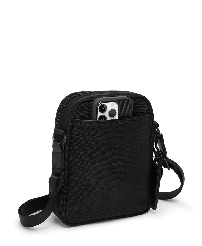 Tumi Cross-Body Bag Black Tumi Alpha Small Crossbody