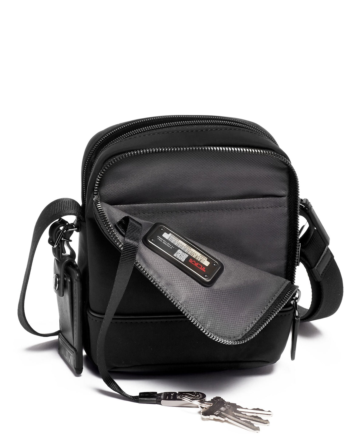 Tumi Cross-Body Bag Black Tumi Harrison Nicols Small Crossbody
