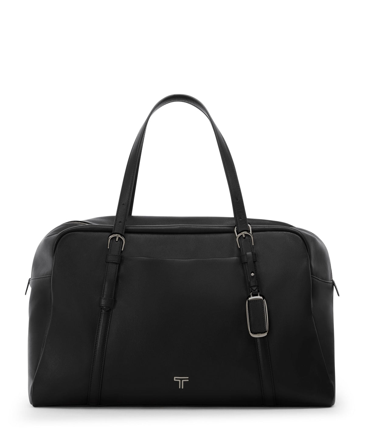 Tumi Duffles Black/Gunmetal Tumi Voyageur Leather Oaklynn Weekender