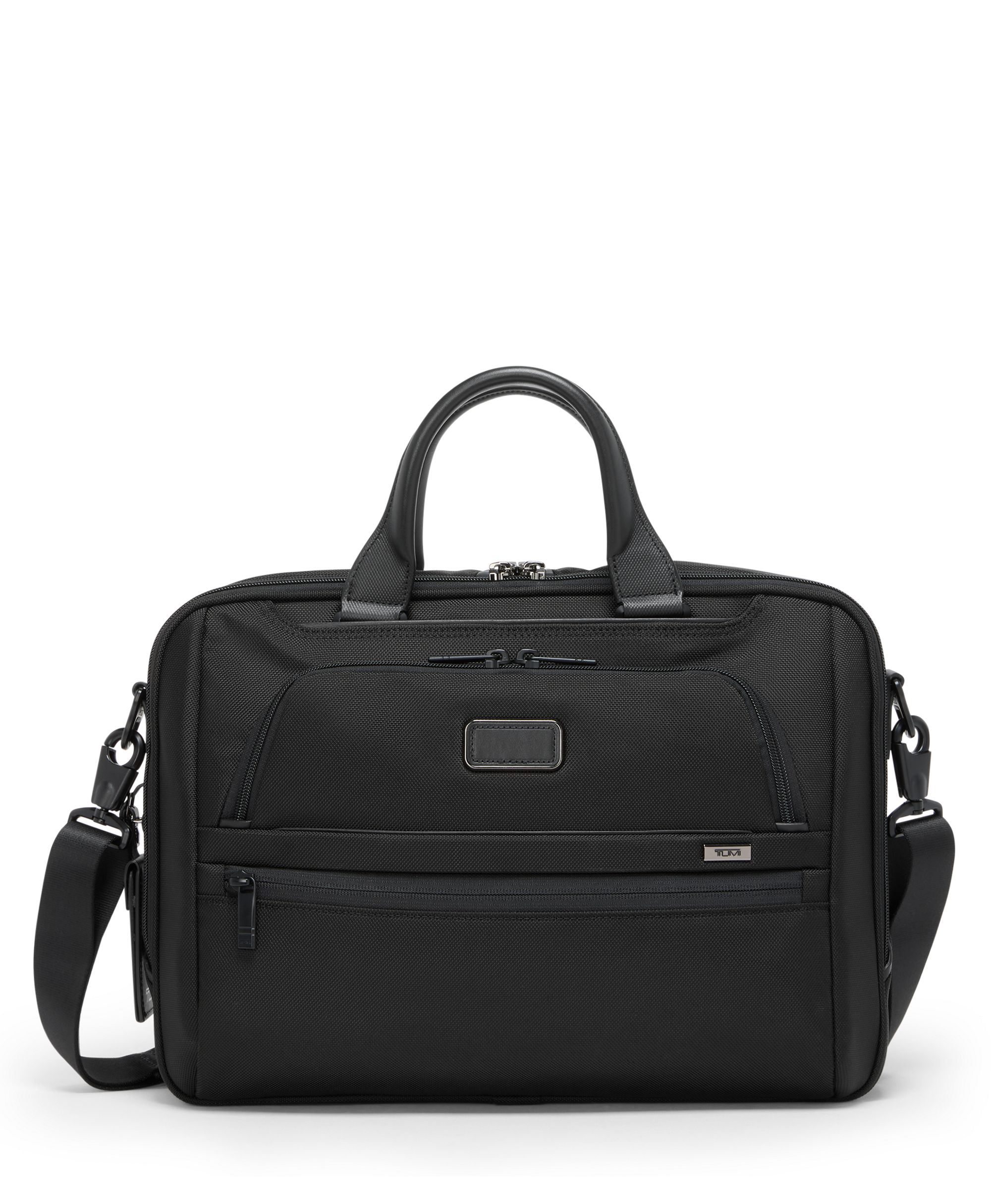 Tumi Laptop Briefcases Black Tumi Alpha Medium 15