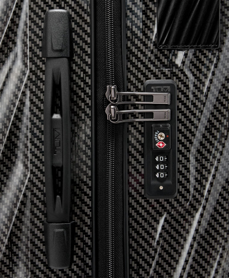 Tumi Luggage Black Graphite Tumi 19 Degree Lite Medium Checked Luggage