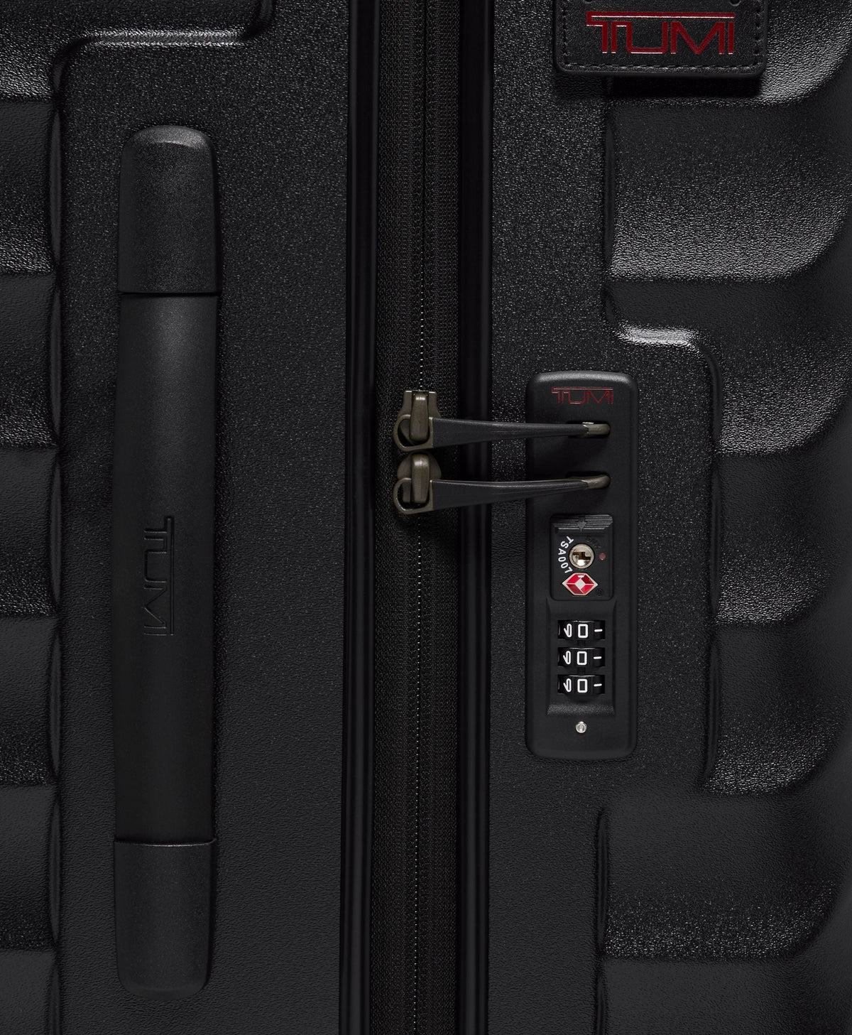 Tumi Luggage Black Texture Tumi 19 Degree Large Rolling Trunk