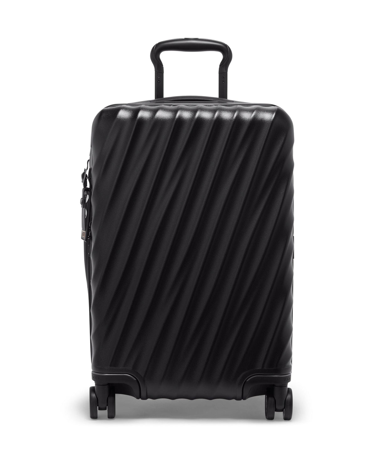 Tumi Luggage Black Textured Tumi 19 Degree International Expandable 4 Wheeled Carry-On Luggage - Textured Finish
