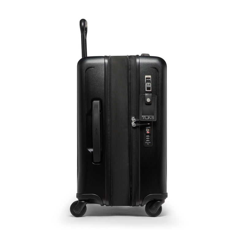 Tumi Luggage Black Textured Tumi Ventra Expandable Carry-On Luggage