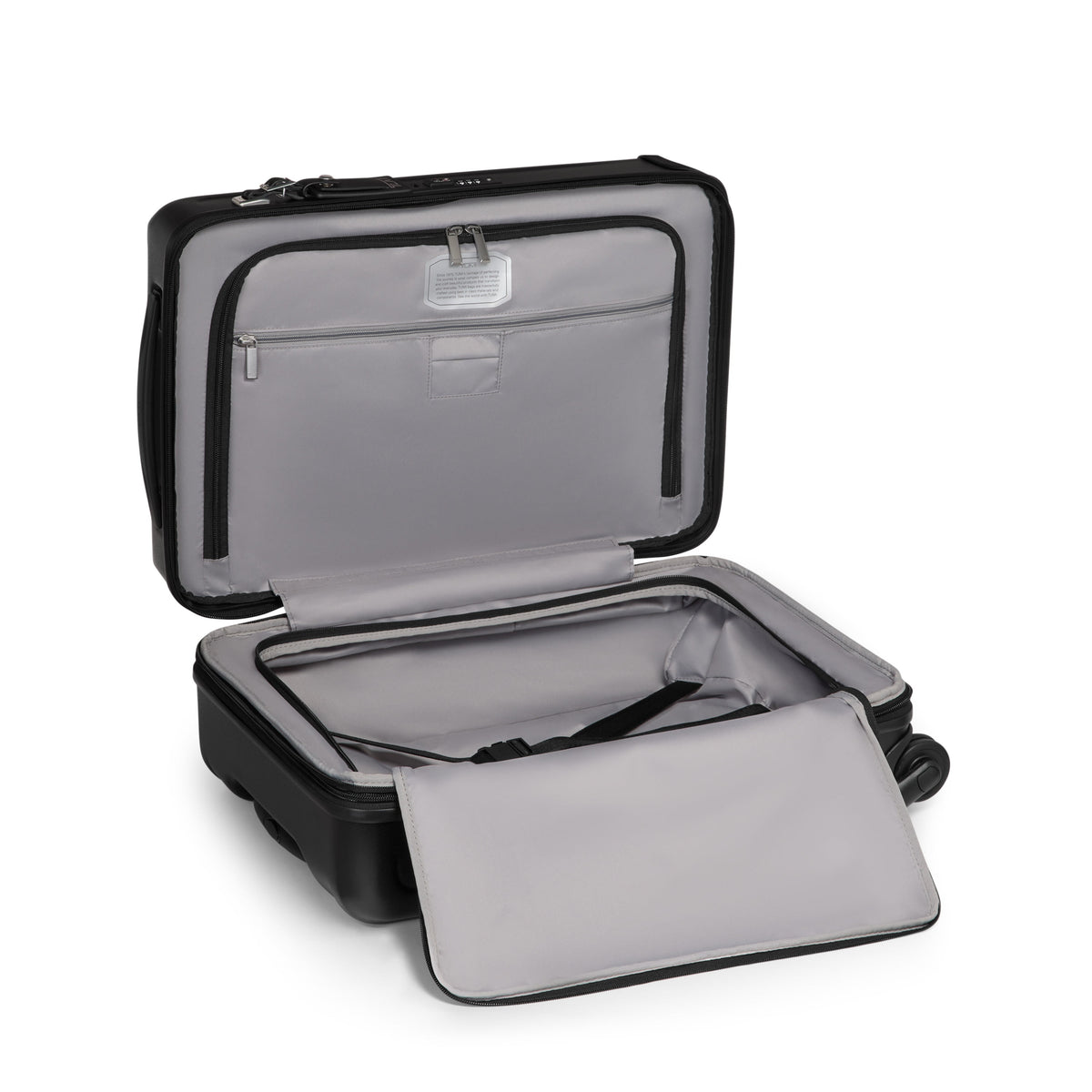 Tumi Luggage Black Textured Tumi Ventra Expandable Carry-On Luggage