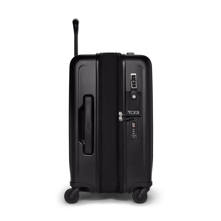 Tumi Luggage Black Textured Tumi Ventra Large Expandable Carry-On Luggage