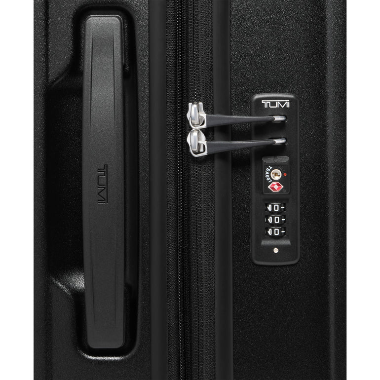 Tumi Luggage Black Textured Tumi Ventra Large Expandable Checked Luggage