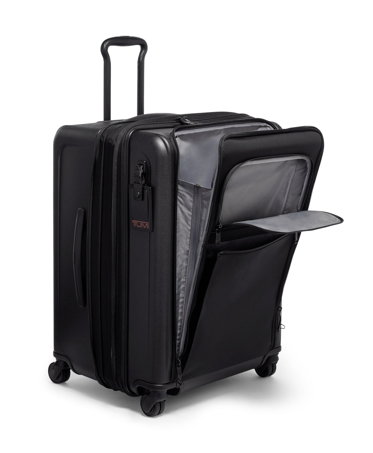 Tumi Luggage Black Tumi Short Trip Expandable 4 Wheeled Packing Case Medium Luggage