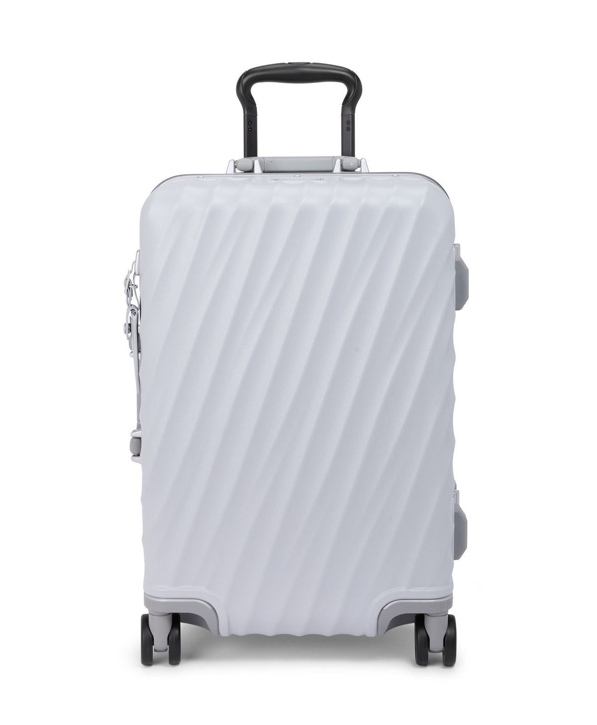 Tumi Luggage Pearl Grey Texture Tumi 19 Degree Frame International 4 Wheeled Carry-On Luggage