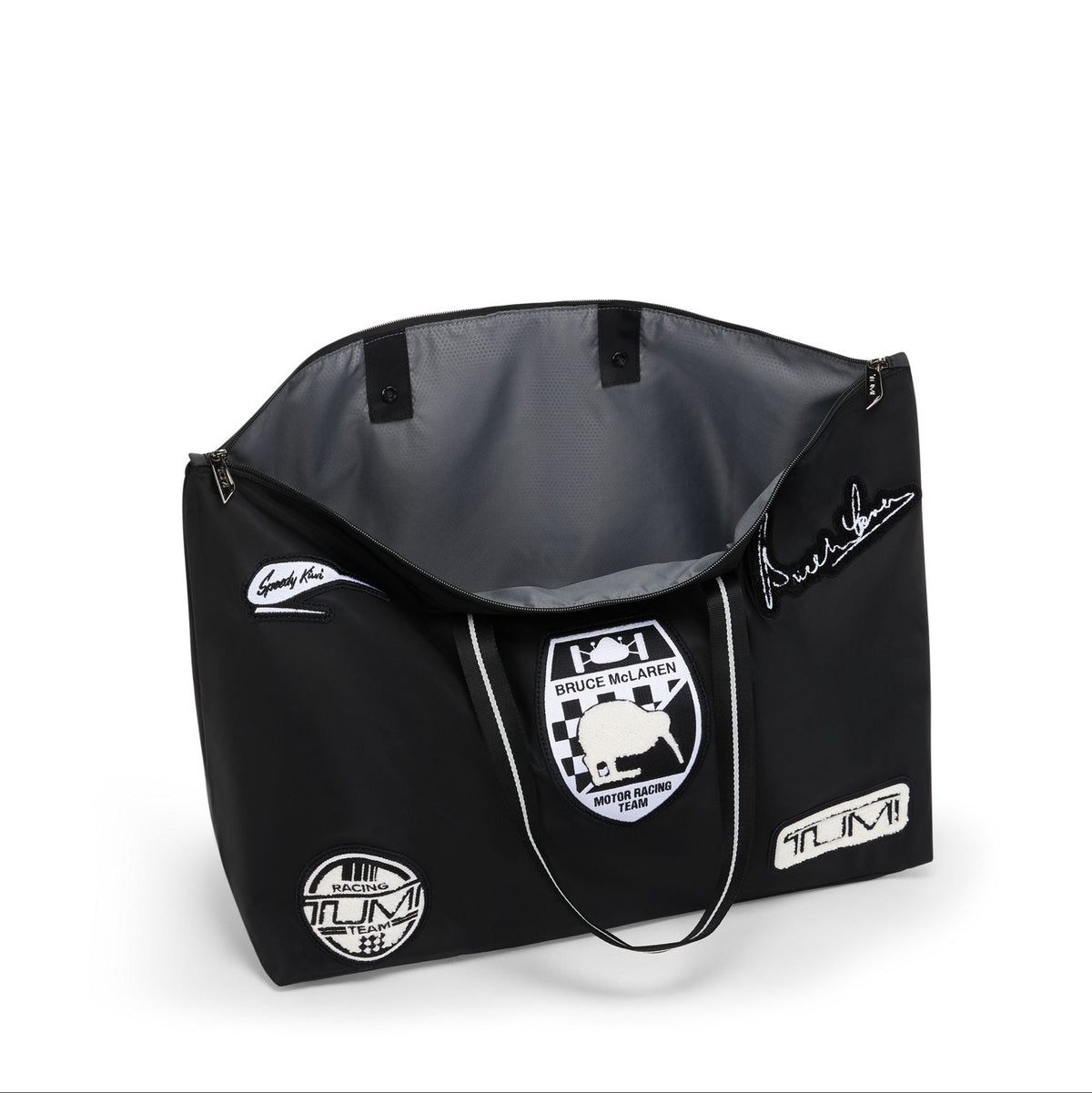 Tumi Tote Bag Black/White TUMI I McLaren Just In Case Tote - Black/White