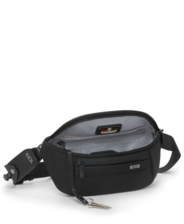 Tumi Waist Pouches Black Tumi Alpha Belt Bag Sling