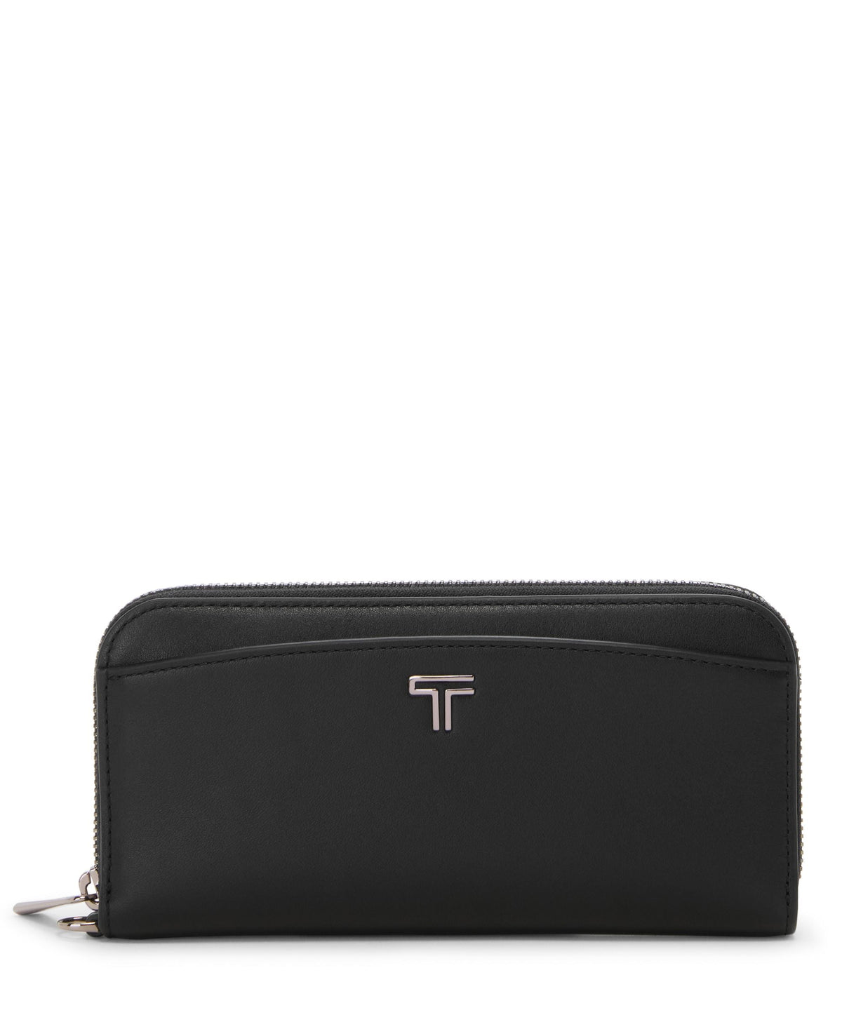 Tumi Wallets Black/Gunmetal Tumi Belden Zip-Around Continental Wallet
