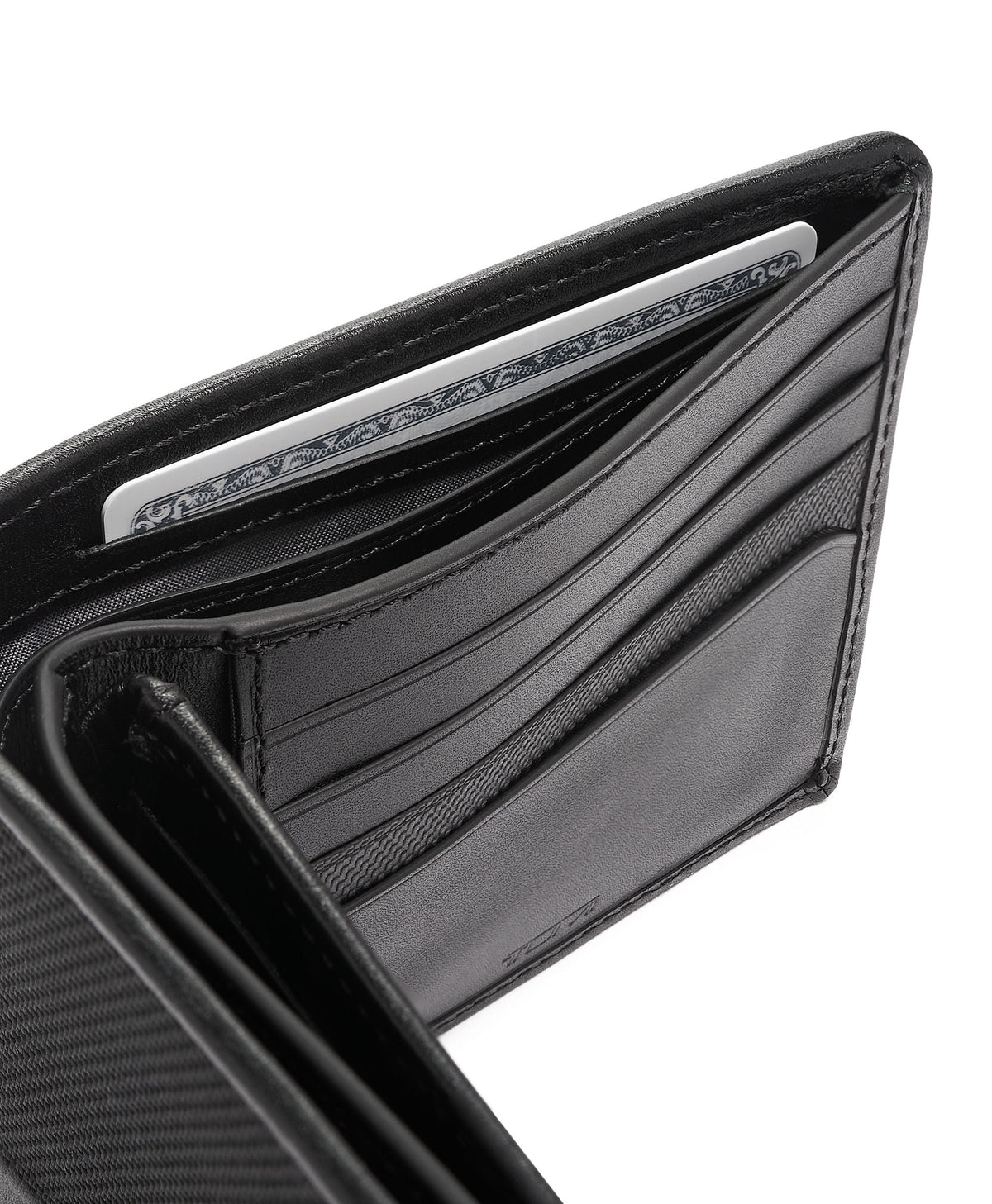 Tumi Wallets Black Tumi Alpha Global Center Flip Passcase
