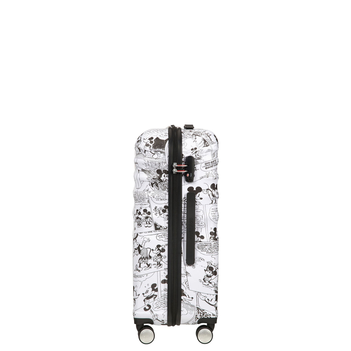 American Tourister Luggage Minnie Comics White American Tourister Disney Wavebreaker Spinner Medium Luggage - Minnie Comics White