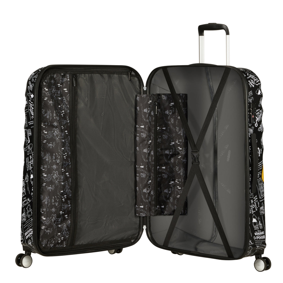 American Tourister Luggage Winnie the Pooh American Tourister Disney Wavebreaker Large Spinner Luggage - Winnie The Pooh