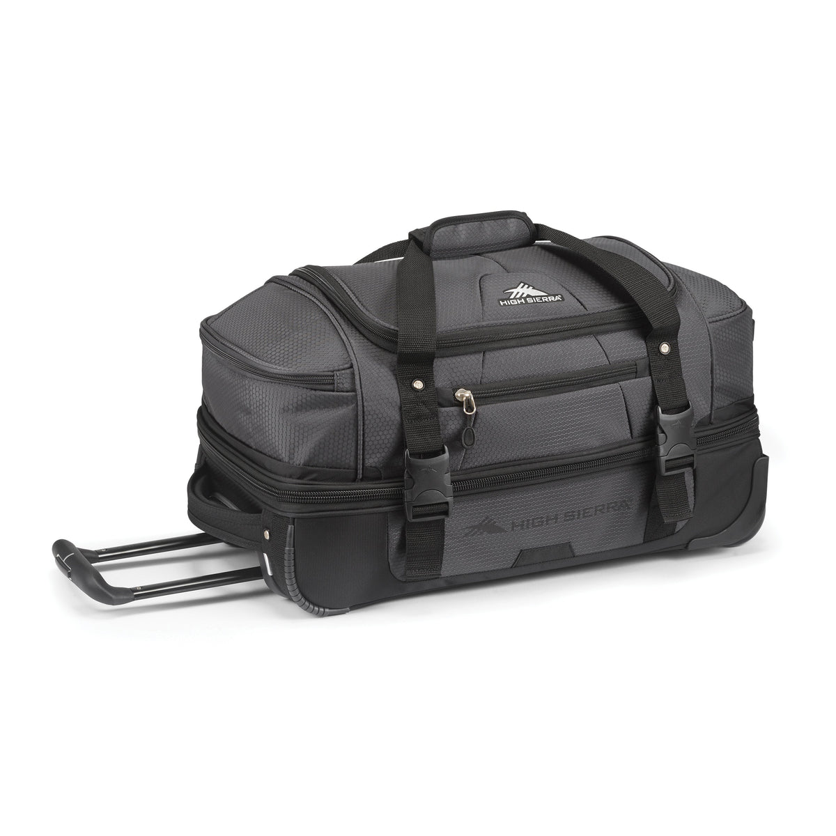 High Sierra Duffles Mercury Black High Sierra Fairlead Collection 22" Drop Bottom Duffle