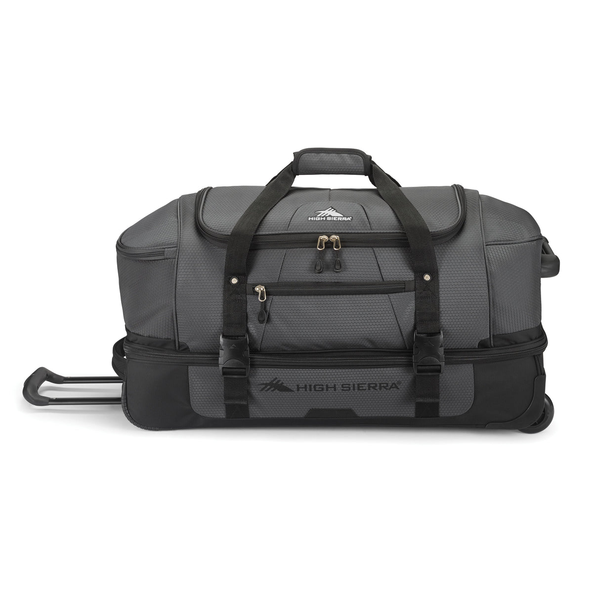 High Sierra Duffles Mercury Black High Sierra Fairlead Collection 28" Drop Bottom Duffle
