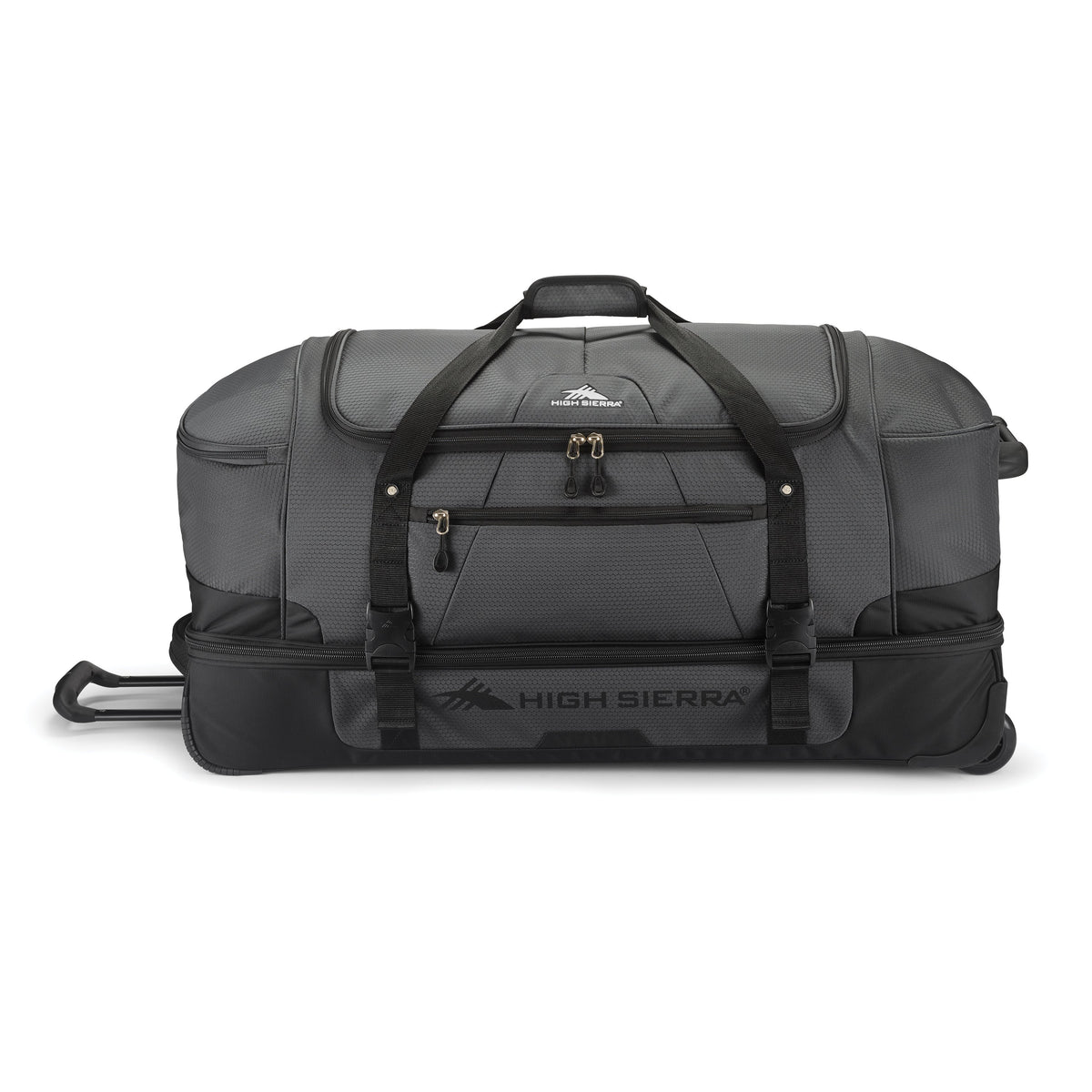 High Sierra Duffles Mercury Black High Sierra Fairlead Collection 34" Drop Bottom Duffle