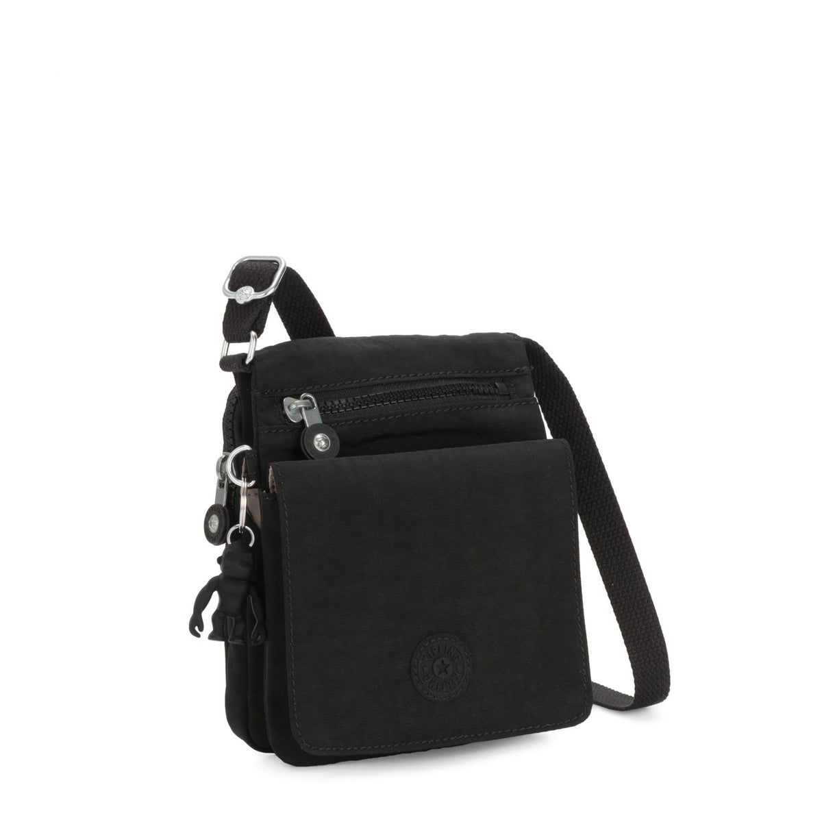 Kipling Cross-Body Bag Black Noir Kipling New Eldorado Crossbody Bag - Black Noir