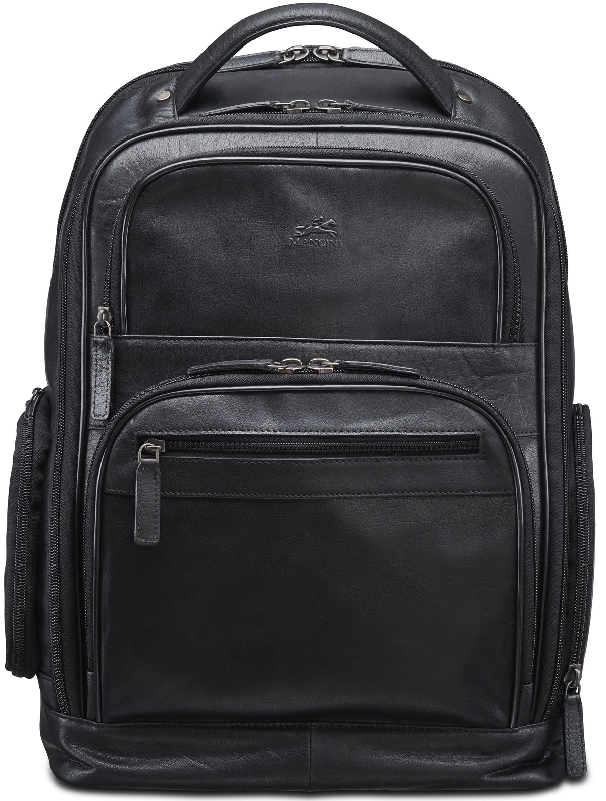 Mancini Backpacks Black Mancini BUFFALO Backpack for 15.6'' Laptop