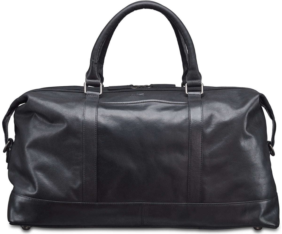 Mancini Duffles Black Mancini BUFFALO Carry On Bag