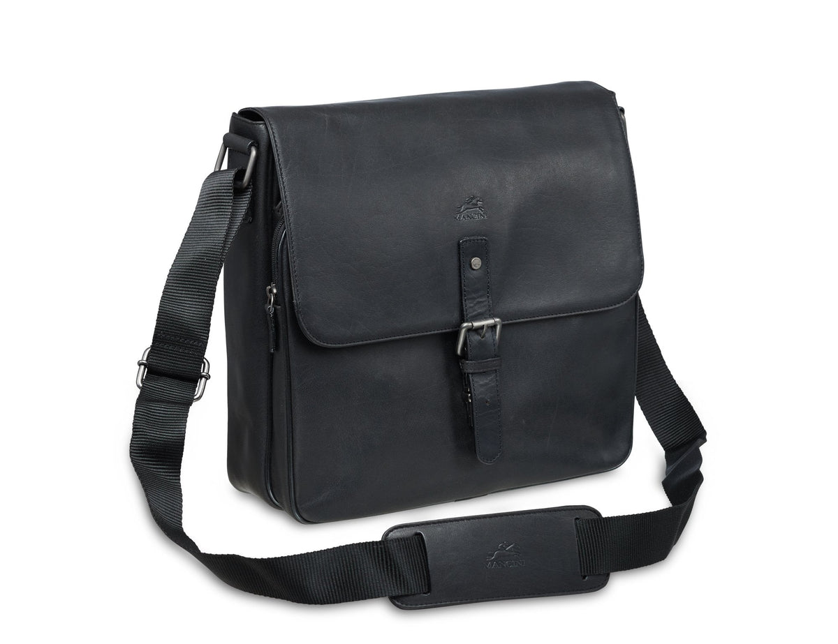 Mancini Messenger Mancini BUFFALO Messenger Bag for 12'' Laptop / Tablet (RFID Blocking)