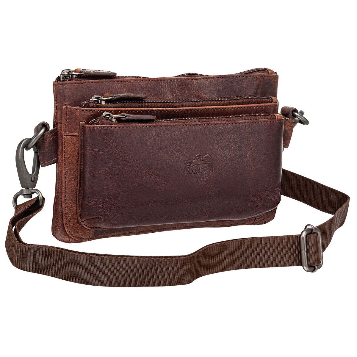 Mancini Waist pouch Mancini BUFFALO Multi-Function Waist Bag