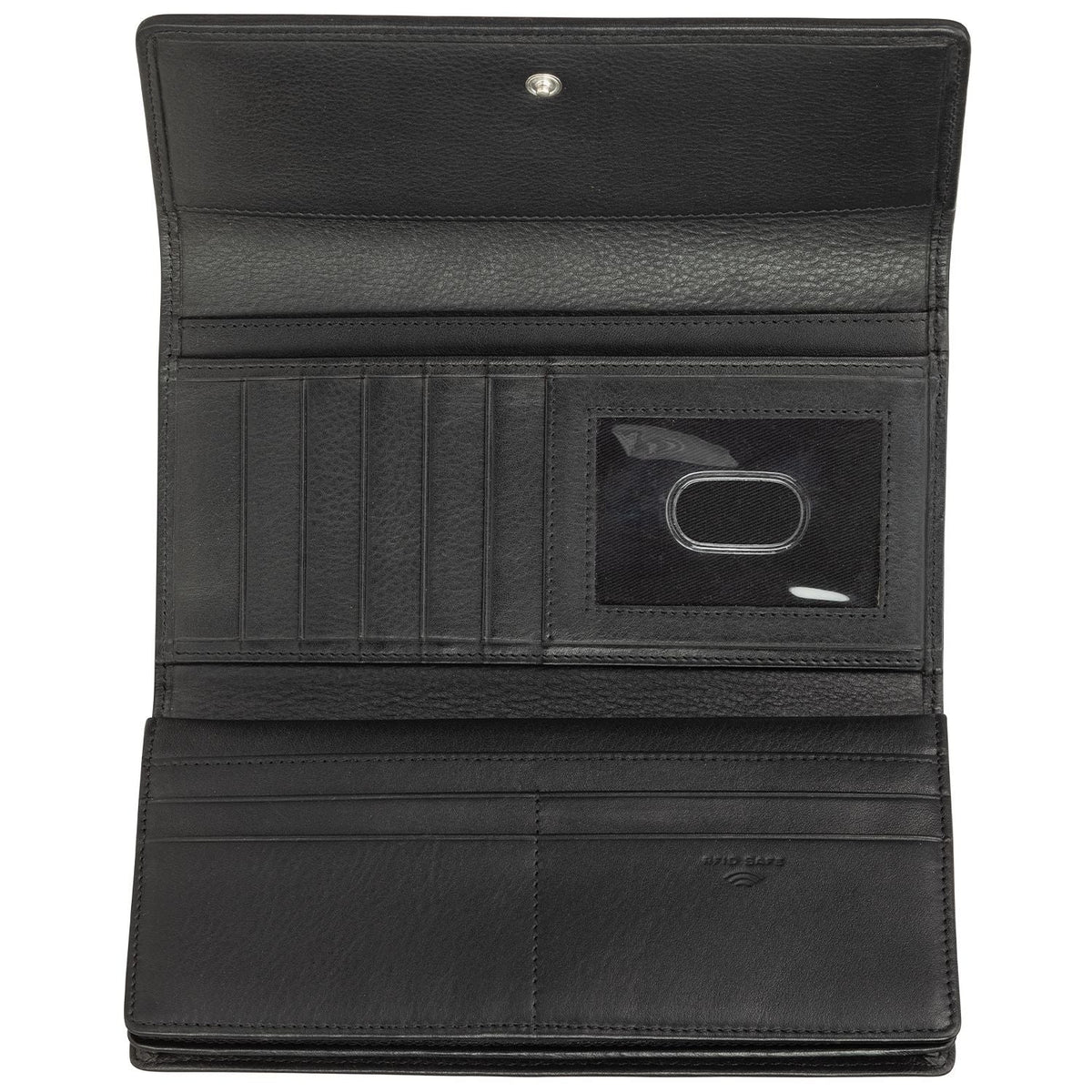 Mancini Wallets Mancini BASKET WEAVE RFID Secure Quadruple Fold Wallet