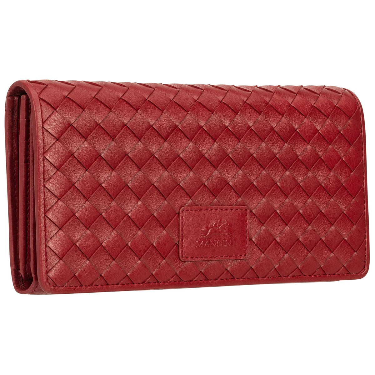 Mancini Wallets Mancini BASKET WEAVE RFID Secure Trifold Wallet