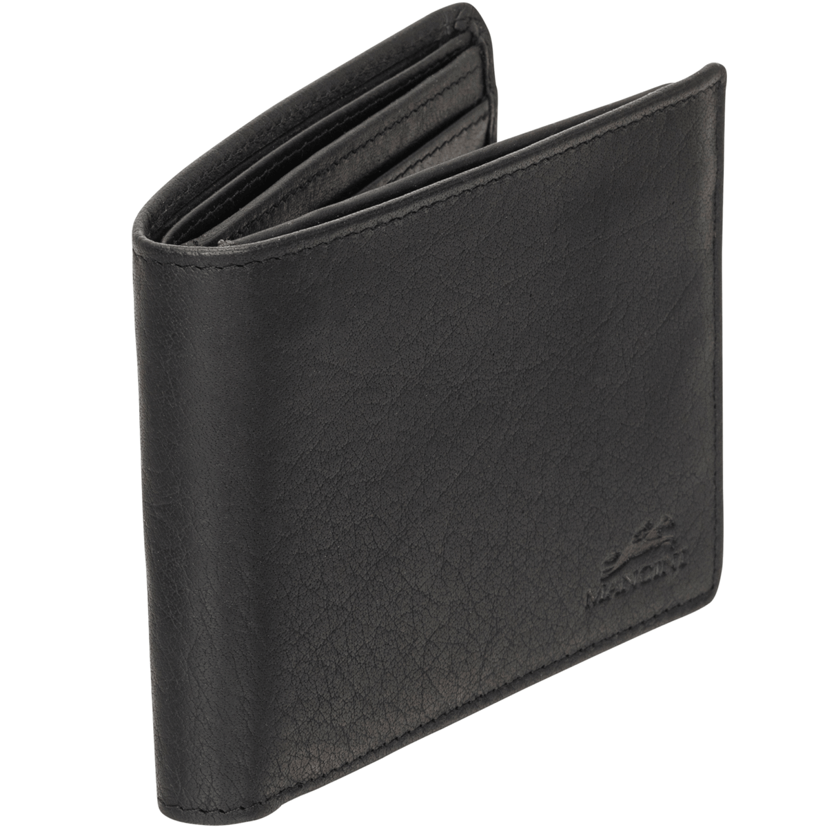 Mancini Wallets Mancini BUFFALO RFID Secure Center Wing Billfold