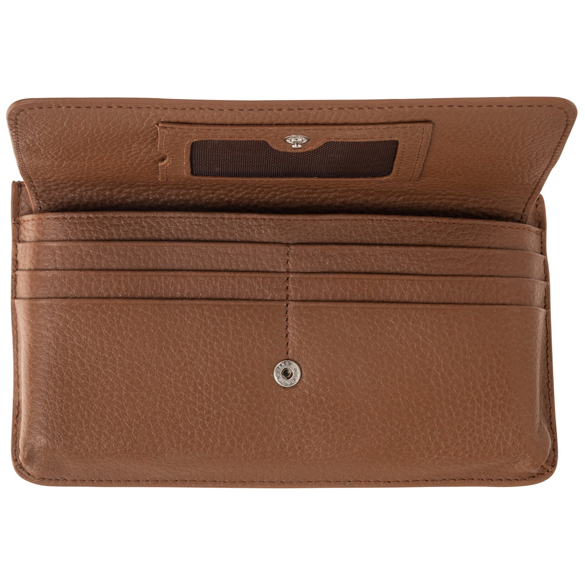 Mancini Wallets Mancini Pebbled Ladies RFID Crossbody Wallet